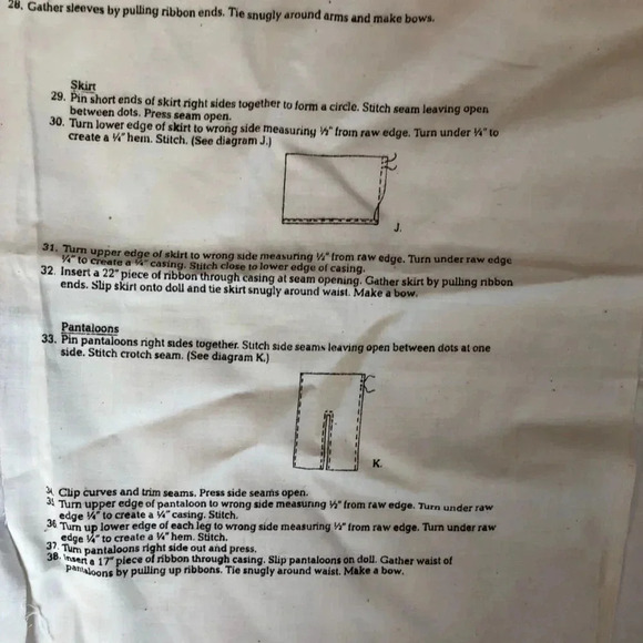 Vtg Cut and Sew Goldilocks - Picture 6 of 6